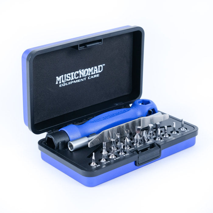 MusicNomad - Premium Guitar Tech Screwdriver and Wrench Set