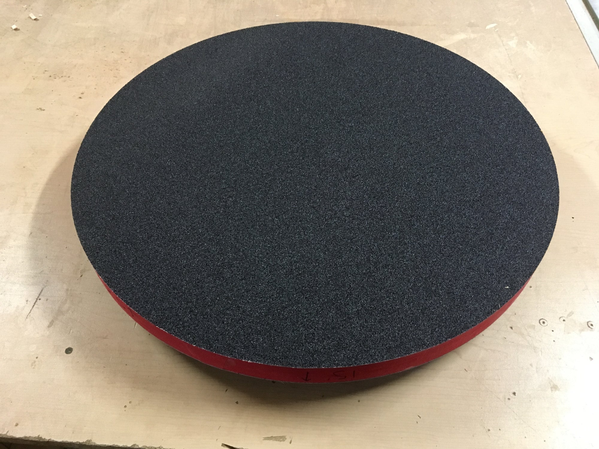 Double-Sided Radius Dish with sandpaper